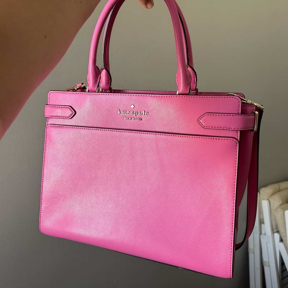 NWOT Kate Spade Large Staci in Hot Pink